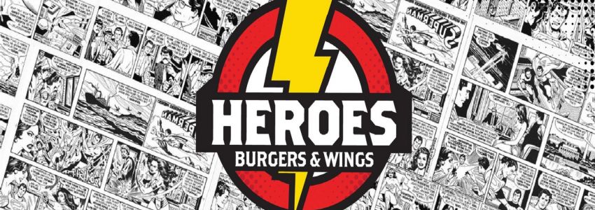 Heroes Burgers & Wings -Ps