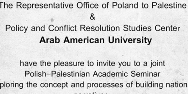 Polish – Palestinian Academic Seminar