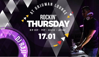 Dj Raji Rockin' Thursday at Orjuwan