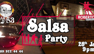 Salsa Party at DAR 53