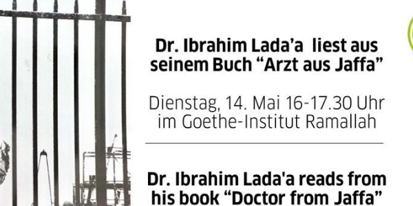 Lesung mit Dr. Ibrahim Lada'a "Arzt aus Jaffa"