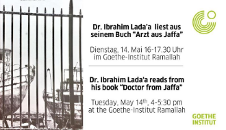 Lesung mit Dr. Ibrahim Lada'a "Arzt aus Jaffa"