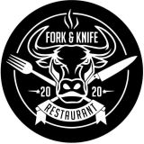 Fork and knife restaurant