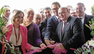 افتتاح مكتب لبنك فلسطين في حي الطيرة برام الله