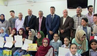 "بنك القدس" يكرم الطلبة الفائزين في مسابقة SABRI