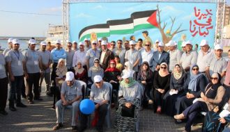 البنك الإسلامي الفلسطيني يرعى إطلاق جدارية "خيرنا في كبارنا" في قطاع غزة