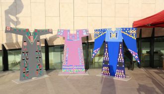 محاكاة الهشاشة التي ينطوي عليها التطريز باستخدام الأوريغامي