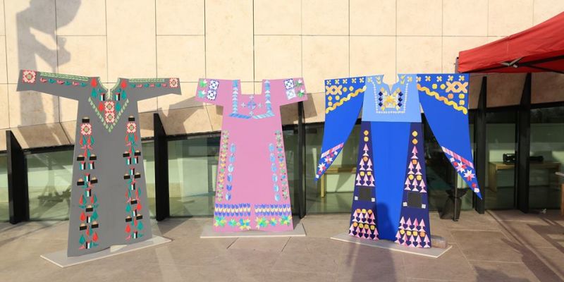 محاكاة الهشاشة التي ينطوي عليها التطريز باستخدام الأوريغامي