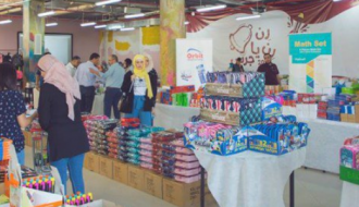 مهرجان العودة للمدارس في كيو سنتر بالشراكة مع "الحجاوي لتجارة الورق والقرطاسية"
