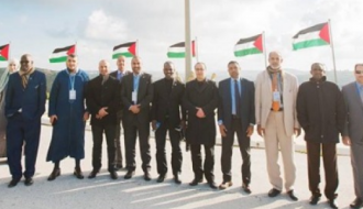 وفد رفيع المستوى من الدول العربية يزور روابي