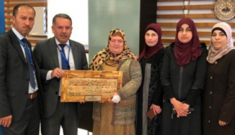 بنك الاسكان يتبرع لمدرسة أبو فلاح الثانوية