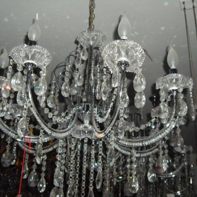 Silver Crystal Chandler